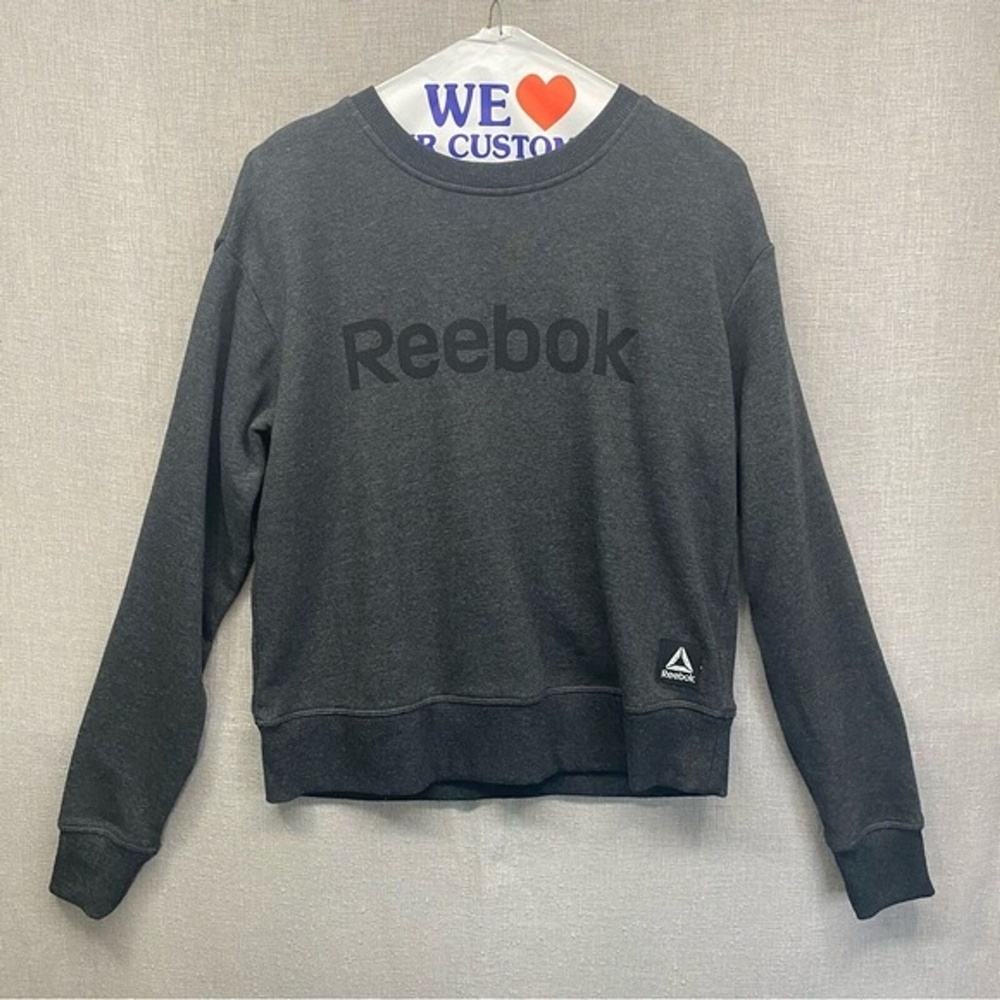 Reebok Crew Neck‎ Sweater Dark Gray Men Size | XS